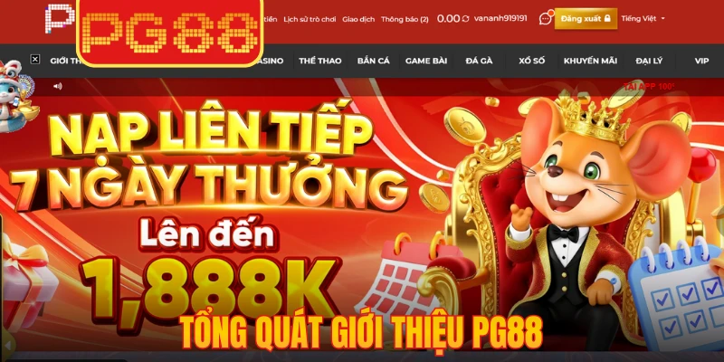 Tổng quát giới thiệu PG88