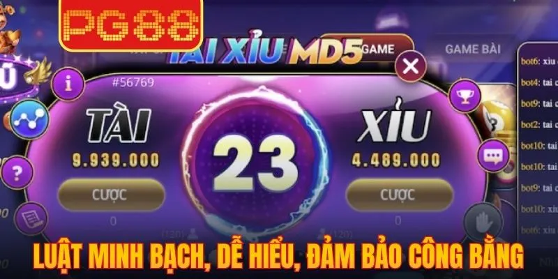 Luật minh bạch, dễ hiểu, đảm bảo công bằng cho mọi ván 