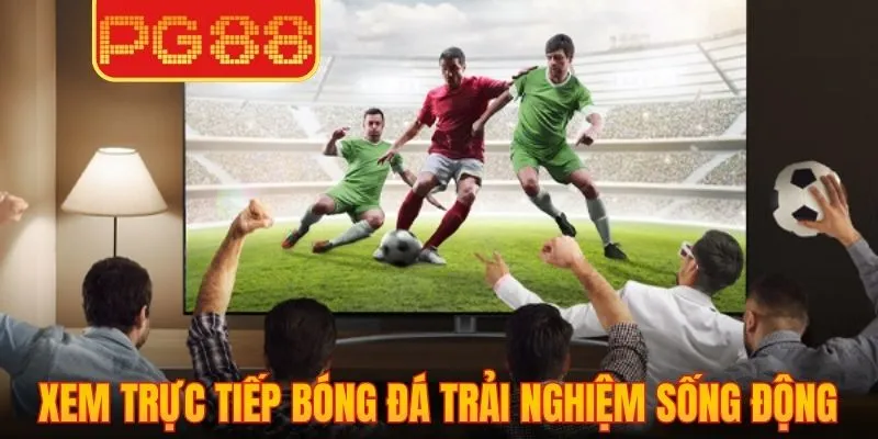 Xem trực tiếp bóng đá mang trải nghiệm sống động, mượt mà